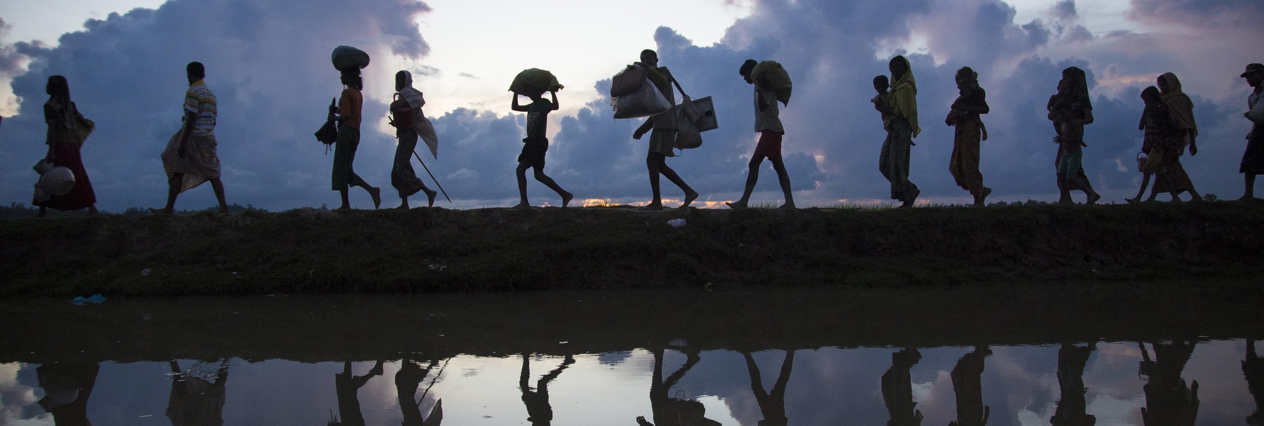 Bangladesh. Thousands Of New Rohingya Refugee Arrivals Cross The Border Min