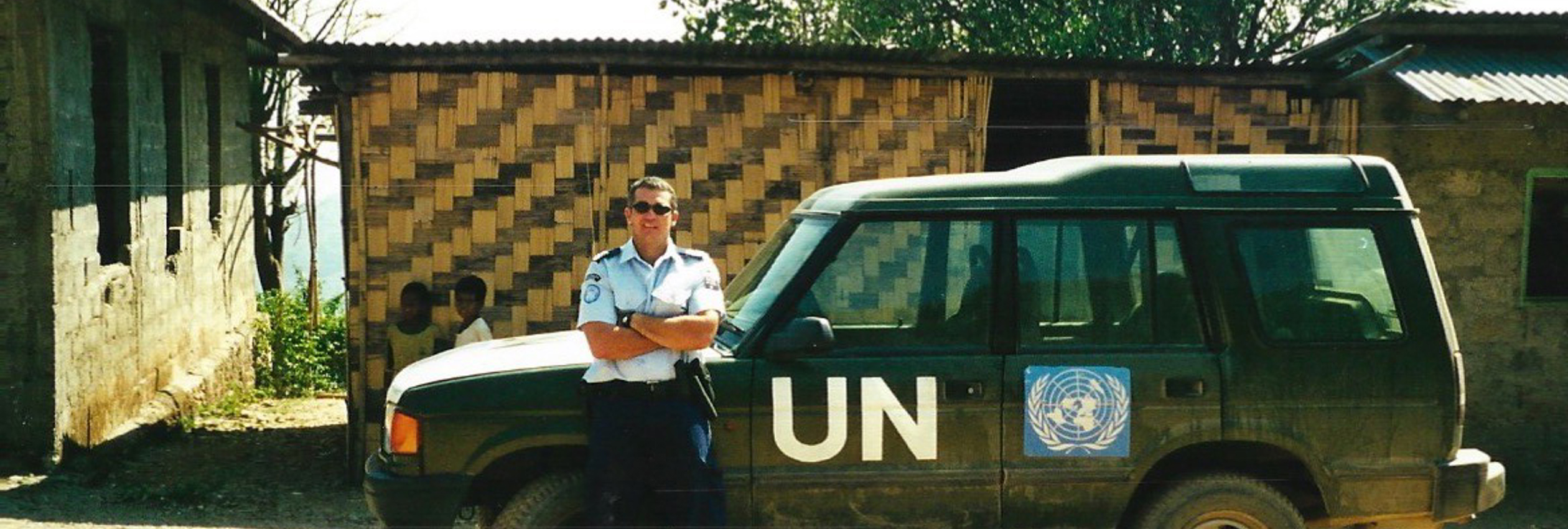 Andrew Atkinson Working As A Peacekeeper 2